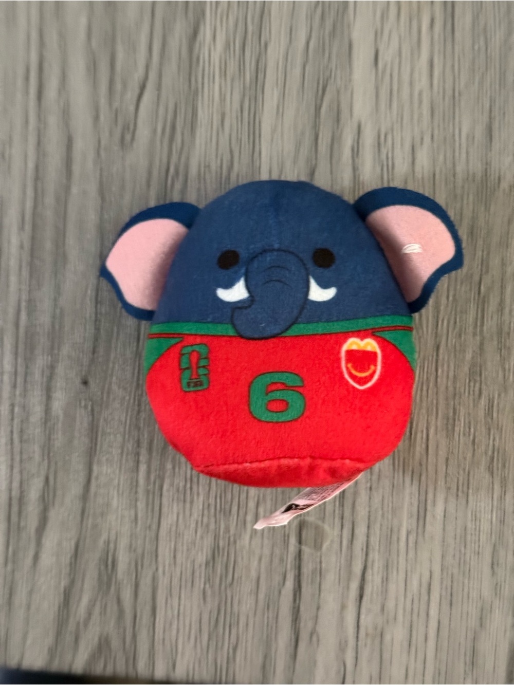 Squishmallows McDonald’s Jude the Elephant Portugal FIFA World Cup Happy Meal